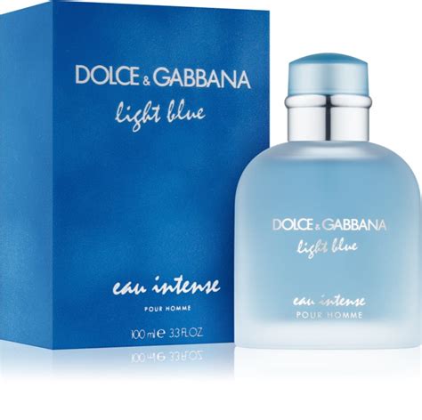 dolce gabbana light blue intense parfum pour homme|dolce gabbana blue for men.